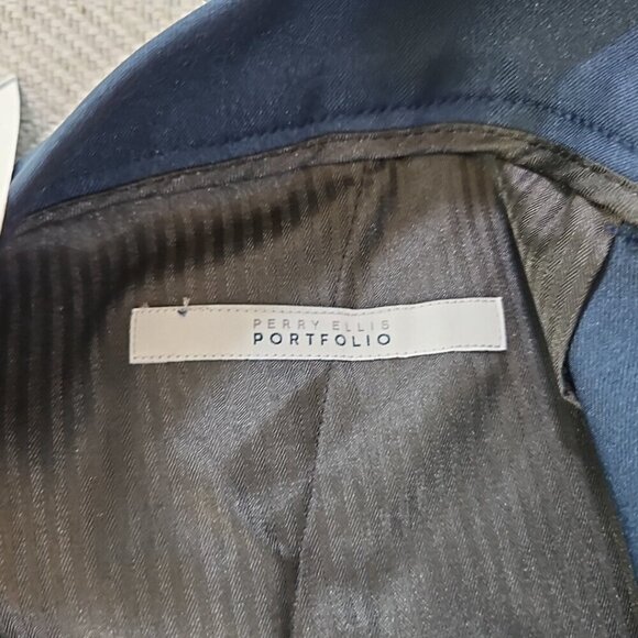 Perry Ellis Portfolio Men's Essentials Modern Fit Stretch Dress Pants 38x34 NWT - Picture 12 of 13